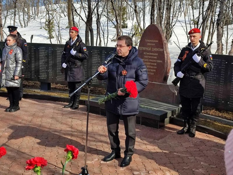 Митинг в преддверии Дня Победы состоялся в Долине Славы