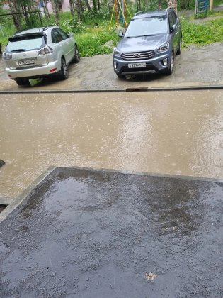 Кировск топит дождем