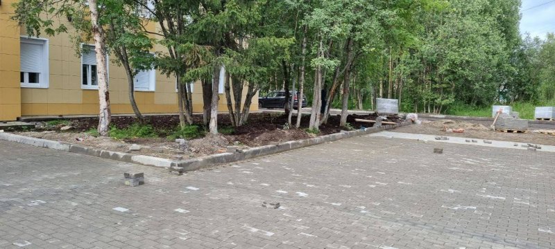 Почти готова амбулатория в Кильдинстрое