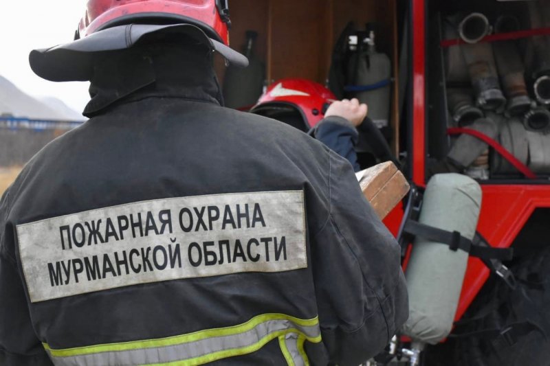 В карьере ГОКа тушили пожар в Ковдоре