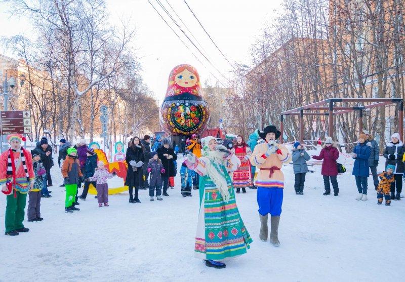 Масленичная ярмарка откроется в центре Мурманска