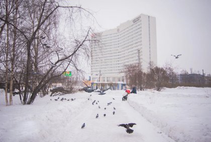 Снежные заряды несет циклон в Мурманскую область