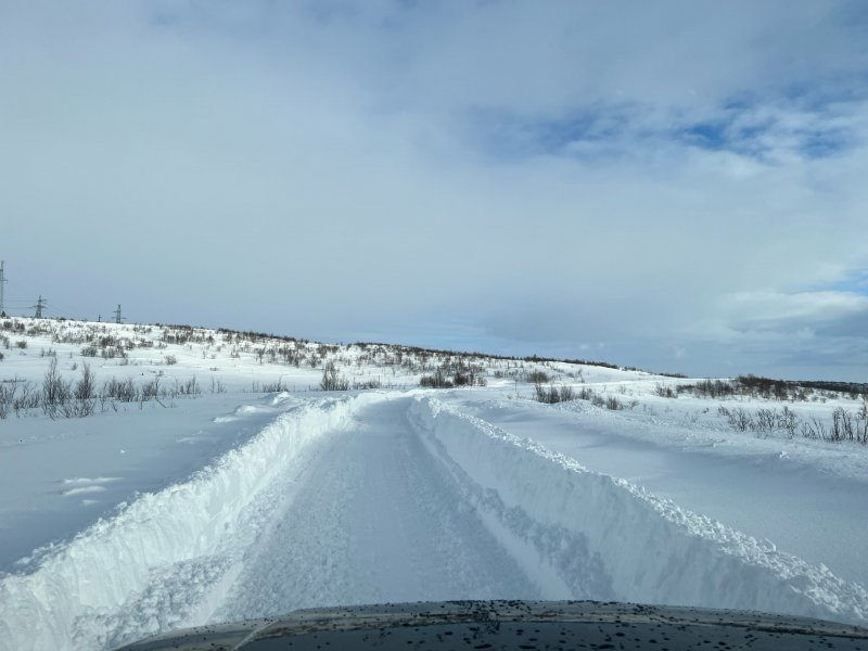 Сильная пурга на «серебрянке»: дорогу закрыли