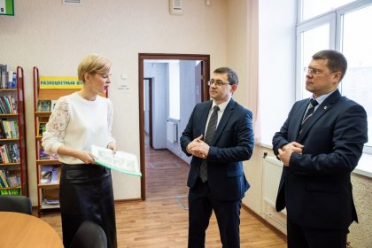 Игорь Морарь: «Эта библиотека станет в Мурманске шестой модельной библиотекой, обновлённой в рамках нацпроекта «Культура».