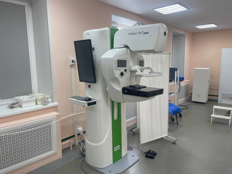 Свой маммограф появился в поликлинике Мурмашей