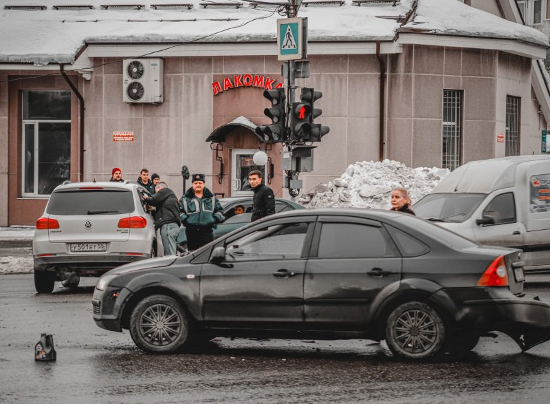 Места регулярных ДТП в Мурманске определили в ГИБДД