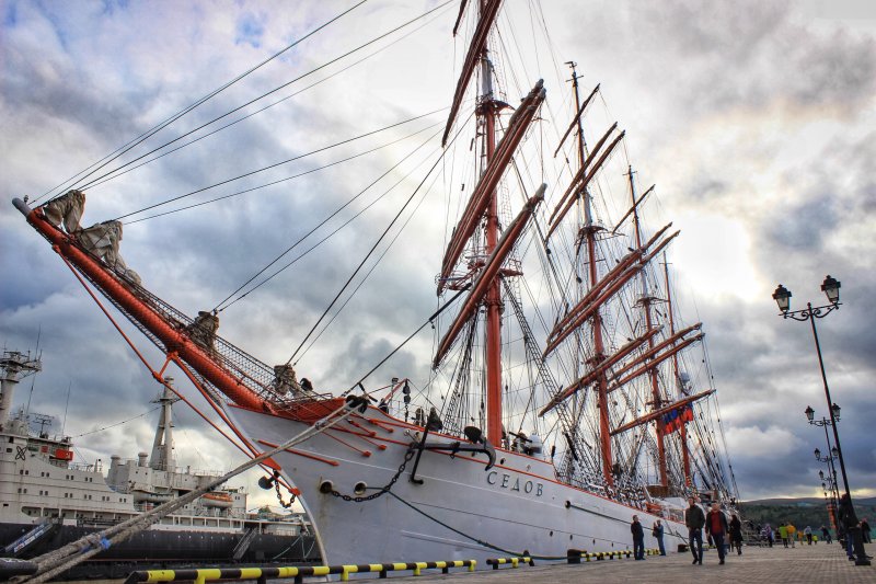 Барк «Седов» неделю пробудет в Мурманске
